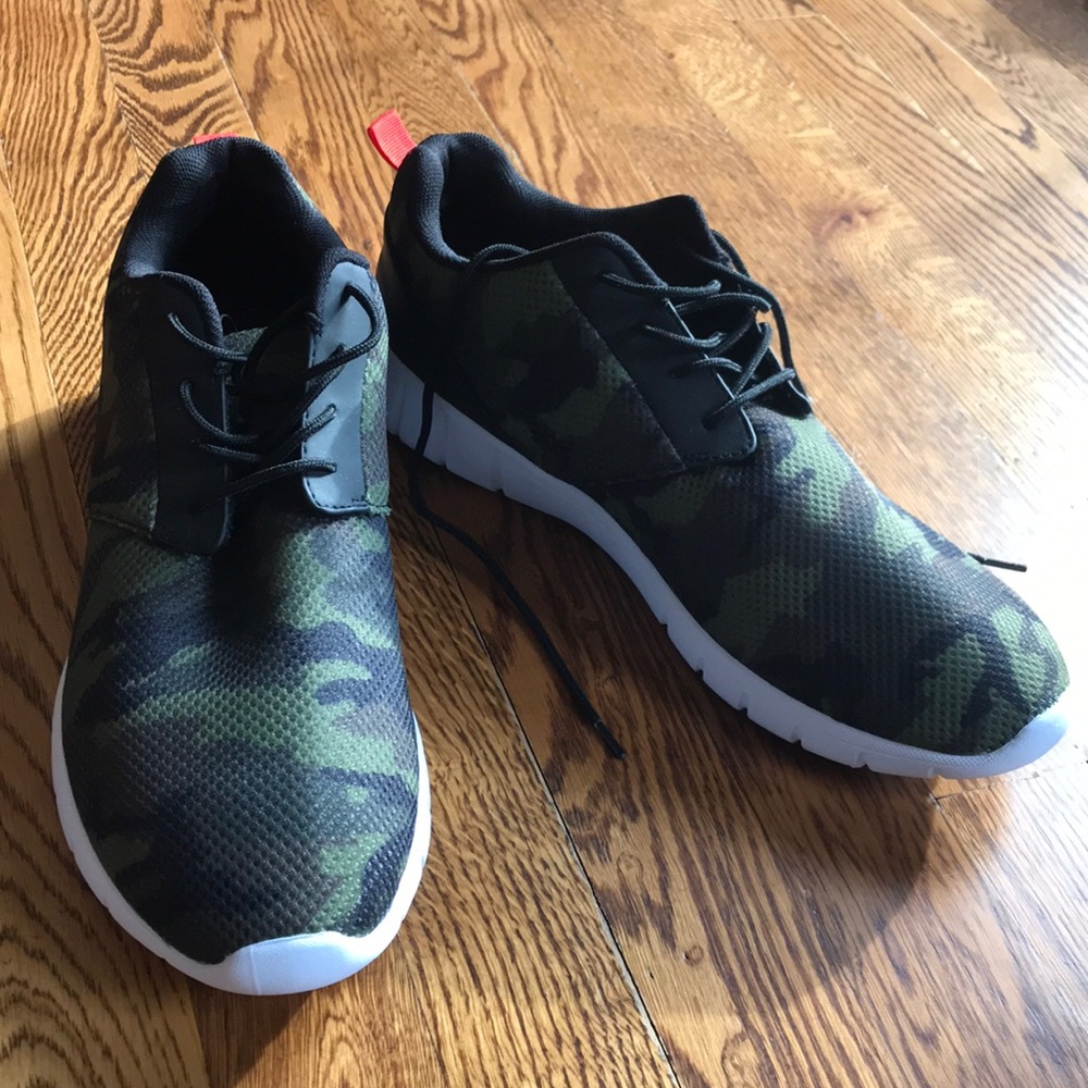 Stylish H&M camo shoes
